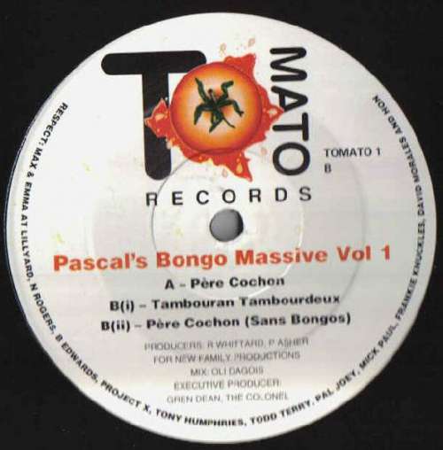 Cover Pascal's Bongo Massive - Volume 1 (12) Schallplatten Ankauf