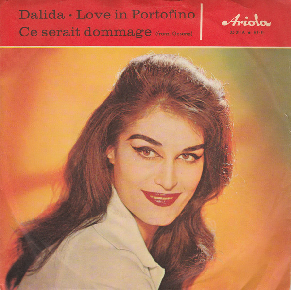 Cover Dalida - Love In Portofino / Ce Serait Dommage (7, Single) Schallplatten Ankauf
