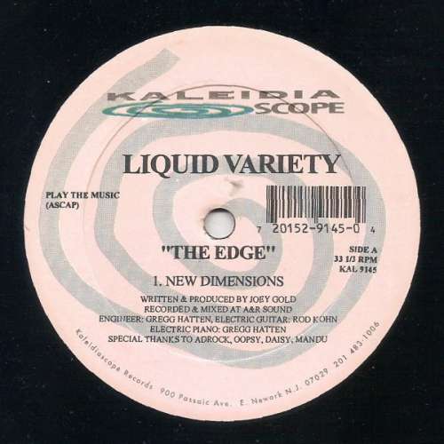 Cover Liquid Variety - The Edge (12) Schallplatten Ankauf