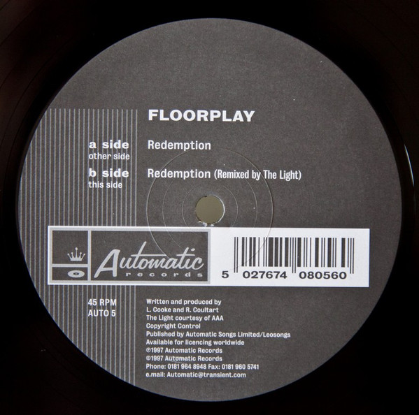 Cover Floorplay - Redemption (12) Schallplatten Ankauf