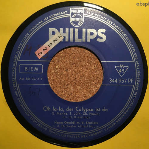 Cover Nana Gualdi - Oh La-La, Der Calypso Ist Da (7) Schallplatten Ankauf