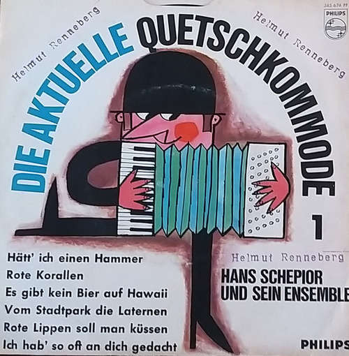 Cover Hans Schepior U. S. Ensemble* - Die Aktuelle Quetschkommode I (7, Single) Schallplatten Ankauf