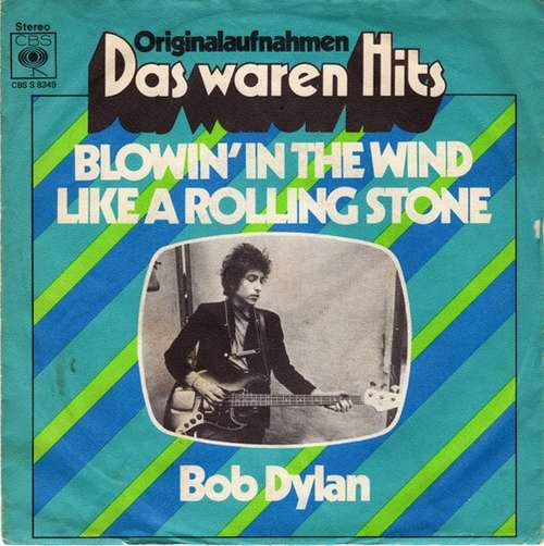 Cover Blowin' In The Wind / Like A Rolling Stone Schallplatten Ankauf