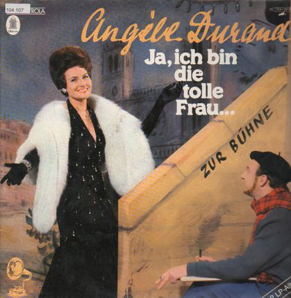 Cover Angèle Durand - Ja, Ich Bin Die Tolle Frau... (2xLP, Comp) Schallplatten Ankauf