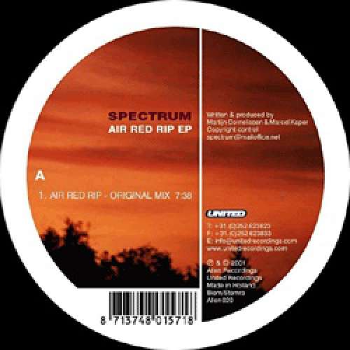 Cover Spectrum (6) - Air Red Rip EP (12, EP) Schallplatten Ankauf