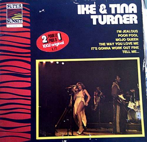 Cover Ike & Tina Turner - Ike & Tina Turner (2xLP, Comp) Schallplatten Ankauf