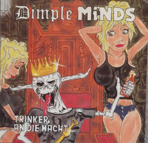 Cover Dimple Minds - Trinker An Die Macht (LP, Album, Blu) Schallplatten Ankauf