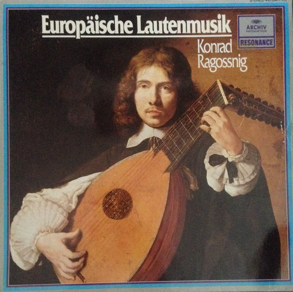 Cover Konrad Ragossnig - Europaische Lautenmusik Des Barock (LP) Schallplatten Ankauf