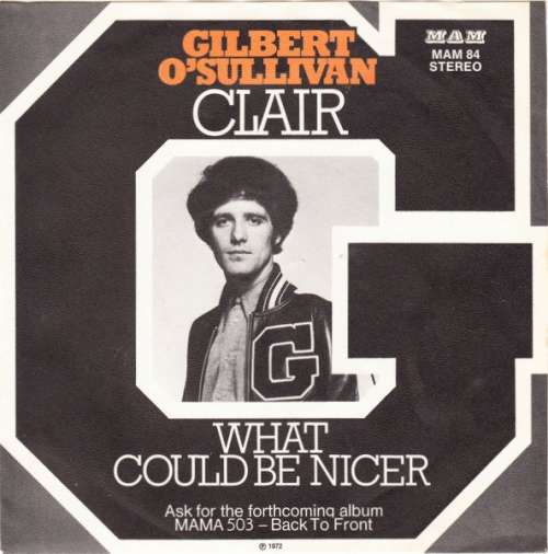 Bild Gilbert O'Sullivan - Clair (7, Single) Schallplatten Ankauf