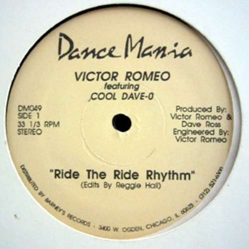 Cover Victor Romeo Featuring Cool Dave-O - Ride The Ride Rhythm / Track Edits (12) Schallplatten Ankauf