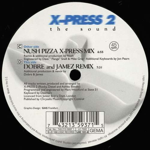Cover X-Press 2 - The Sound (2x12) Schallplatten Ankauf