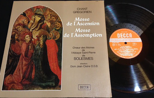 Bild Chœur Des Moines De L'Abbaye Saint-Pierre De Solesmes, Dom Jean Claire - Chant Grégorien - Messe De L'Ascension - Messe De L'Assomption (LP) Schallplatten Ankauf