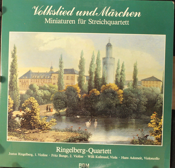 Bild Ringelberg Quartett - Volkslied Und Märchen, Miniaturen Für Streichquartett (LP) Schallplatten Ankauf
