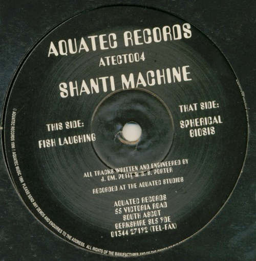 Cover Shanti Machine - Spherical Biosis / Fish Laughing (12) Schallplatten Ankauf