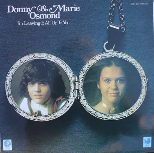 Cover Donny & Marie Osmond - I'm Leaving It All Up To You (LP, Album) Schallplatten Ankauf