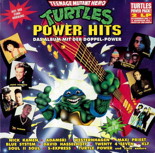 Cover Various - Turtles Power Hits (2xLP, Comp) Schallplatten Ankauf