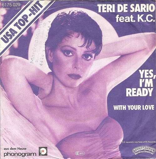 Cover Teri De Sario* feat. K.C.* - Yes, I'm Ready (7, Single) Schallplatten Ankauf