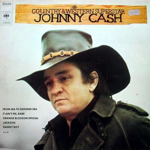 Cover Johnny Cash - Country And Western Superstar (2xLP, Comp, Gat) Schallplatten Ankauf