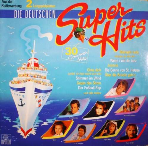 Cover Various - Die Deutschen Superhits (2xLP, Comp, Gat) Schallplatten Ankauf