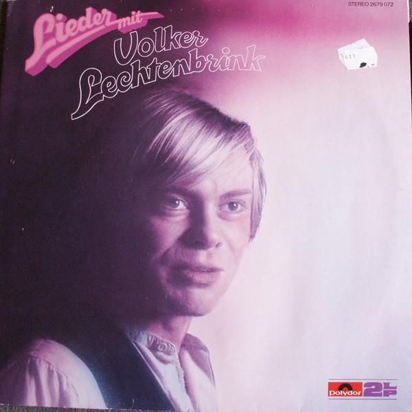 Cover Volker Lechtenbrink - Lieder mit Volker Lechtenbrink (2xLP, Comp) Schallplatten Ankauf