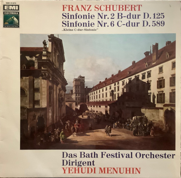 Bild Schubert*, Bath Festival Orchestra, Yehudi Menuhin - Sinfonie Nr. 2 B-dur D.125 / Sinfonie Nr. 6 C-dur D.589 „Kleine C-dur-Sinfonie“ (LP) Schallplatten Ankauf