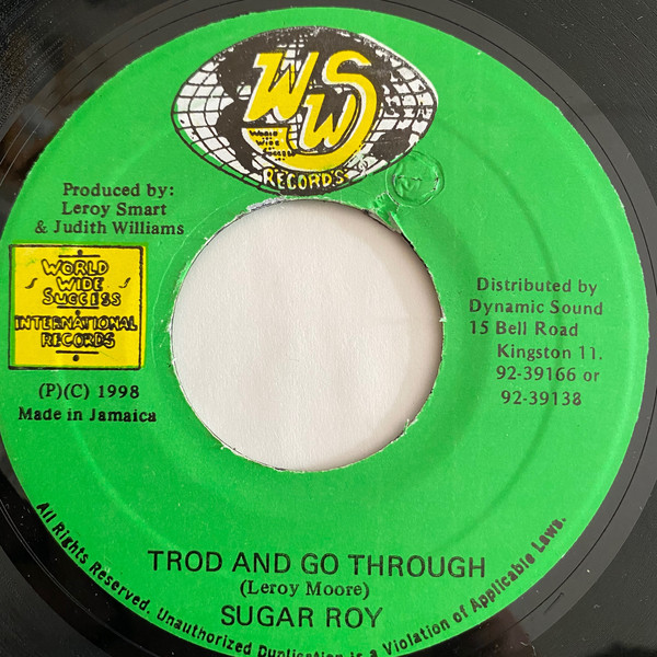 Bild Sugar Roy - Trod And Go Through (7) Schallplatten Ankauf