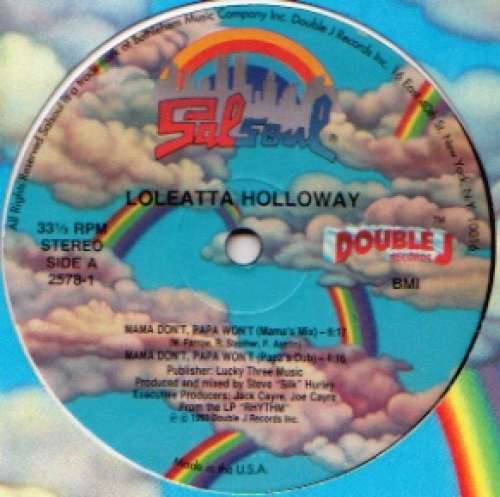 Cover Loleatta Holloway - Mama Don't, Papa Won't (12) Schallplatten Ankauf