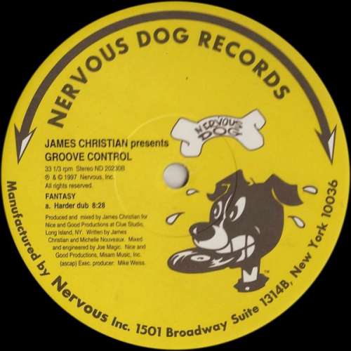 Cover James Christian Presents Groove Control (9) - Fantasy (12) Schallplatten Ankauf