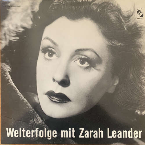 Cover Zarah Leander - Welterfolge Mit Zarah Leander (LP, Comp, Club) Schallplatten Ankauf