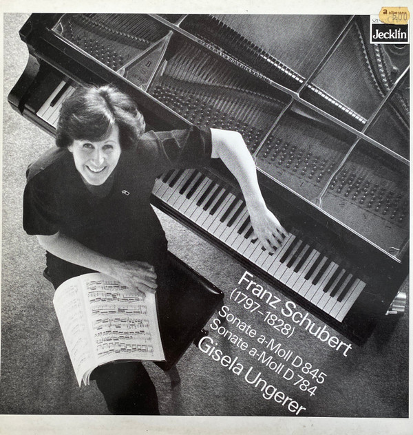 Cover Gisela Ungerer - Franz Schubert Sonate D845 & D784 (LP) Schallplatten Ankauf