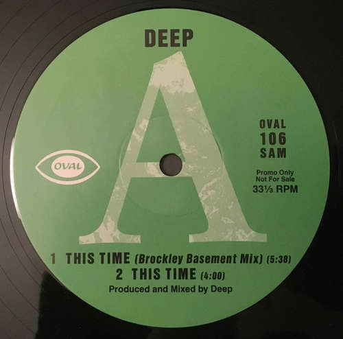 Cover Deep (7) - This Time (12, Promo) Schallplatten Ankauf