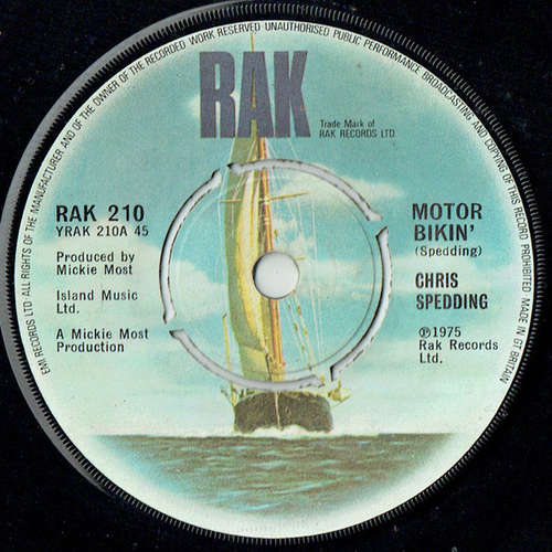 Bild Chris Spedding - Motor Bikin' (7, Single) Schallplatten Ankauf