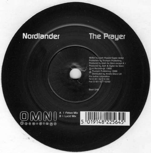 Cover The Prayer Schallplatten Ankauf