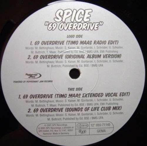 Cover 69 Overdrive Schallplatten Ankauf