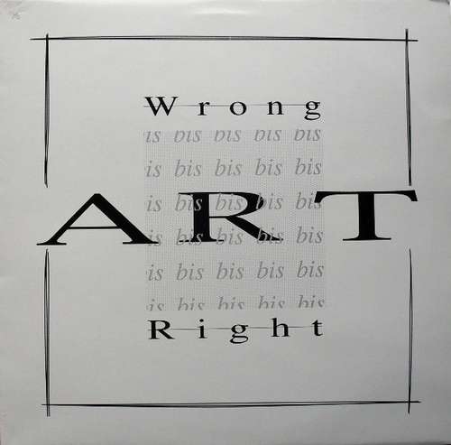 Cover Bis-Art - Wrong Is Right (12, Maxi) Schallplatten Ankauf