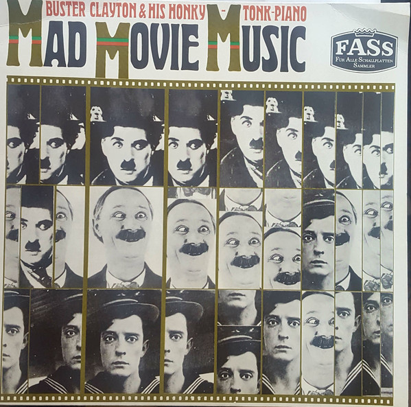 Cover Buster Clayton & His Honky-Tonk-Piano - Mad Movie Music  (LP, Album) Schallplatten Ankauf