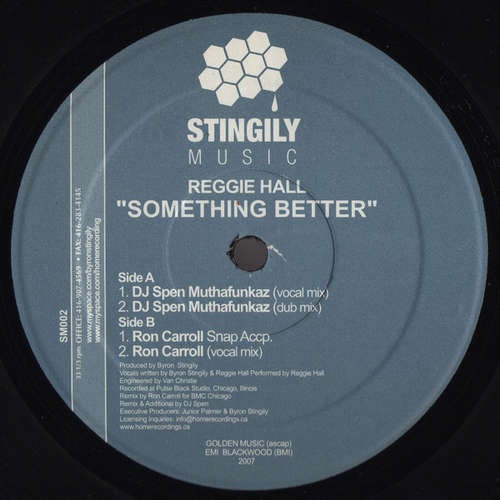 Cover Reggie Hall - Something Better (12) Schallplatten Ankauf