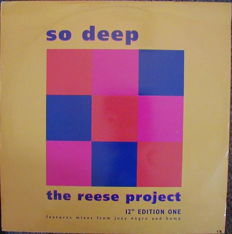 Cover The Reese Project - So Deep (12 Edition One) (12) Schallplatten Ankauf