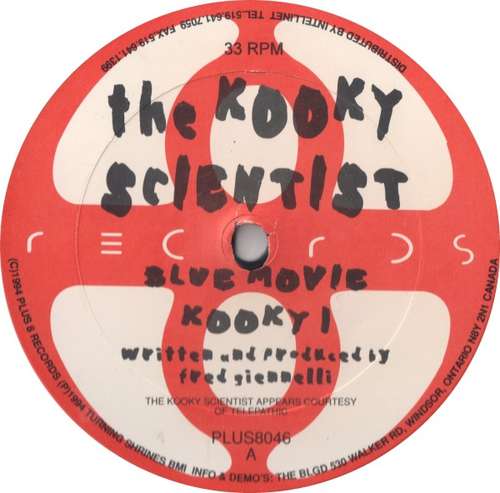 Cover The Kooky Scientist - Blue Movie (12) Schallplatten Ankauf