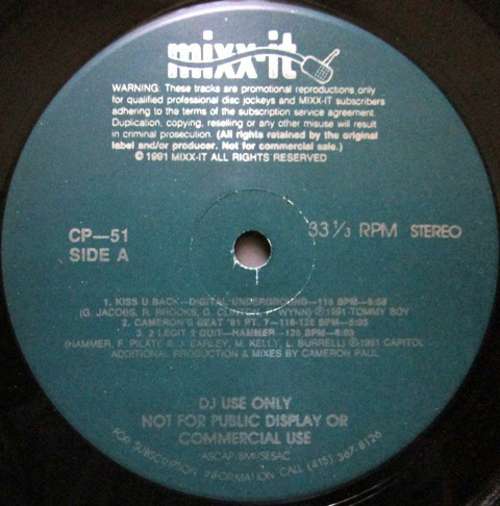 Cover Various - Mixx-it 51 (12, Promo) Schallplatten Ankauf