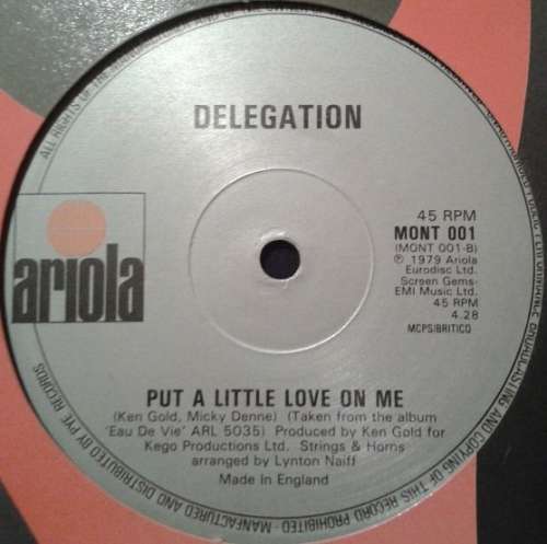 Cover Delegation - You And I / Put A Little Love On Me (12, Single) Schallplatten Ankauf