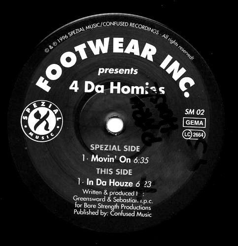Cover Footwear Inc. - 4 Da Homies (12) Schallplatten Ankauf