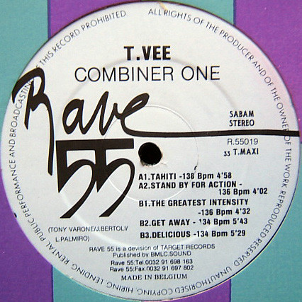 Cover T.Vee* - Combiner One (12, Maxi) Schallplatten Ankauf