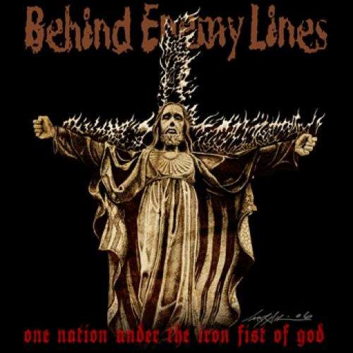 Cover Behind Enemy Lines - One Nation Under The Iron Fist Of God (LP, Album) Schallplatten Ankauf