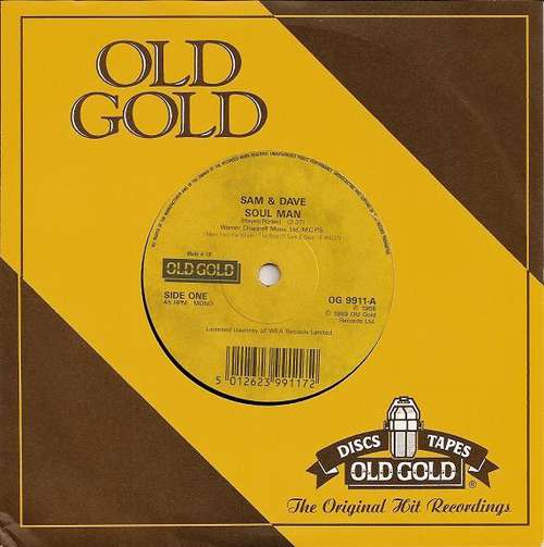 Cover Sam & Dave - Soul Man / Soul Sister, Brown Sugar (7, Single, Mono) Schallplatten Ankauf