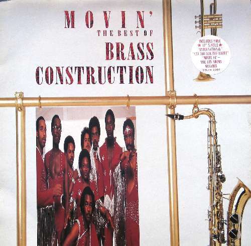Cover Brass Construction - Movin' The Best Of Brass Construction (2xLP, Comp) Schallplatten Ankauf