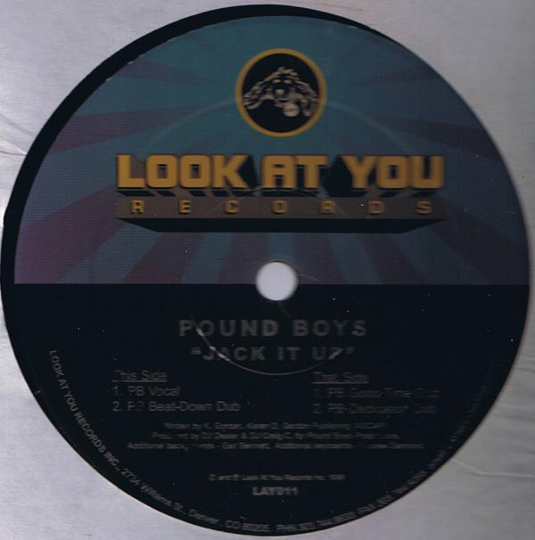 Cover Pound Boys - Jack It Up (12) Schallplatten Ankauf