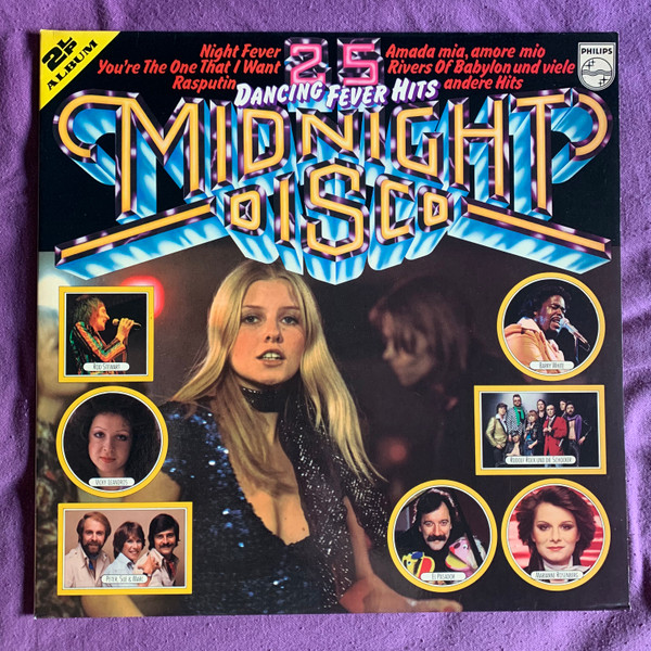 Cover Various - Midnight Disco - 25 Dancing Fever Hits (2xLP, Album, Comp, Gat) Schallplatten Ankauf