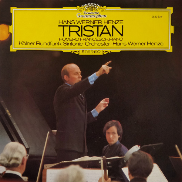 Cover Hans Werner Henze, Homero Francesch, Kölner Rundfunk-Sinfonie-Orchester - Tristan (LP) Schallplatten Ankauf