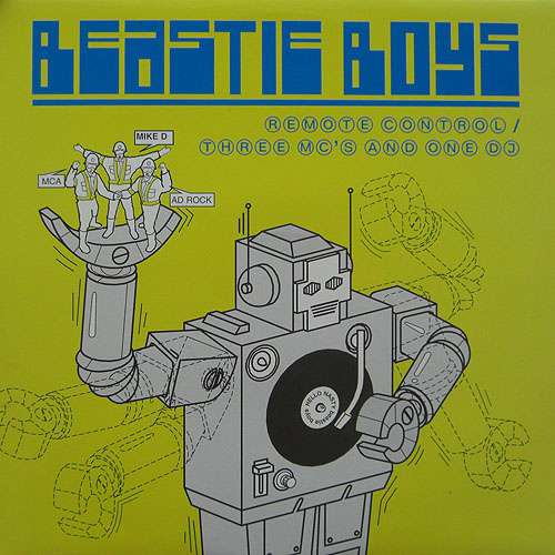 Cover Beastie Boys - Remote Control / Three MC's And One DJ (10, Promo) Schallplatten Ankauf